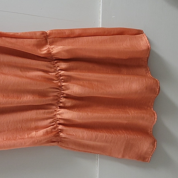 Ricki's women's sleevless orange dress shirt - Picture 8 of 8